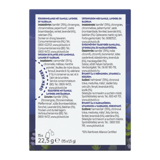 evening blend herbal harmony achter