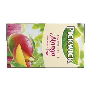 fruitthee mango achter