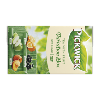 fruitthee variatiebox groen achter