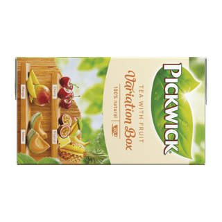 fruitthee variatiebox oranje achter