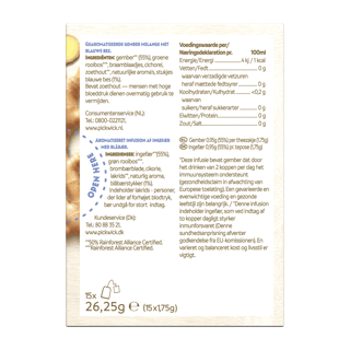 ginger goodness bosbes achter