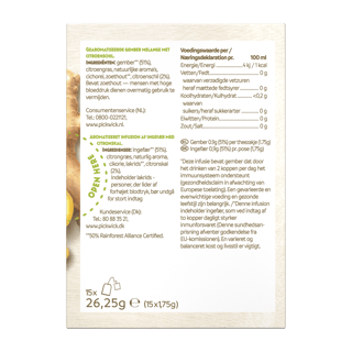 ginger goodness citroen achter