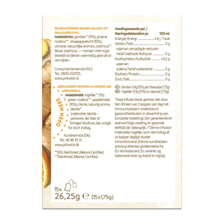 ginger goodness sinaasappel achter