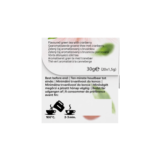 groene thee cranberry links