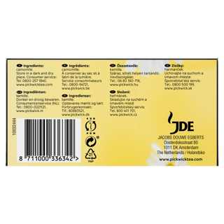 kruidenthee kamille achter