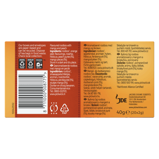 rooibos mango en perzik achter