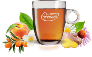 pickwick herbal super blend cup of tea