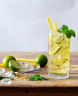 pickwick recept ijsthee groene thee pure