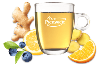 pickwick ginger goodness cup of tea