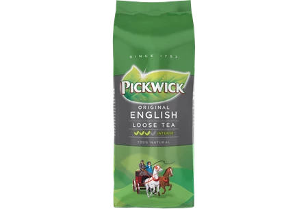 Pickwick black english tea leaf visuals
