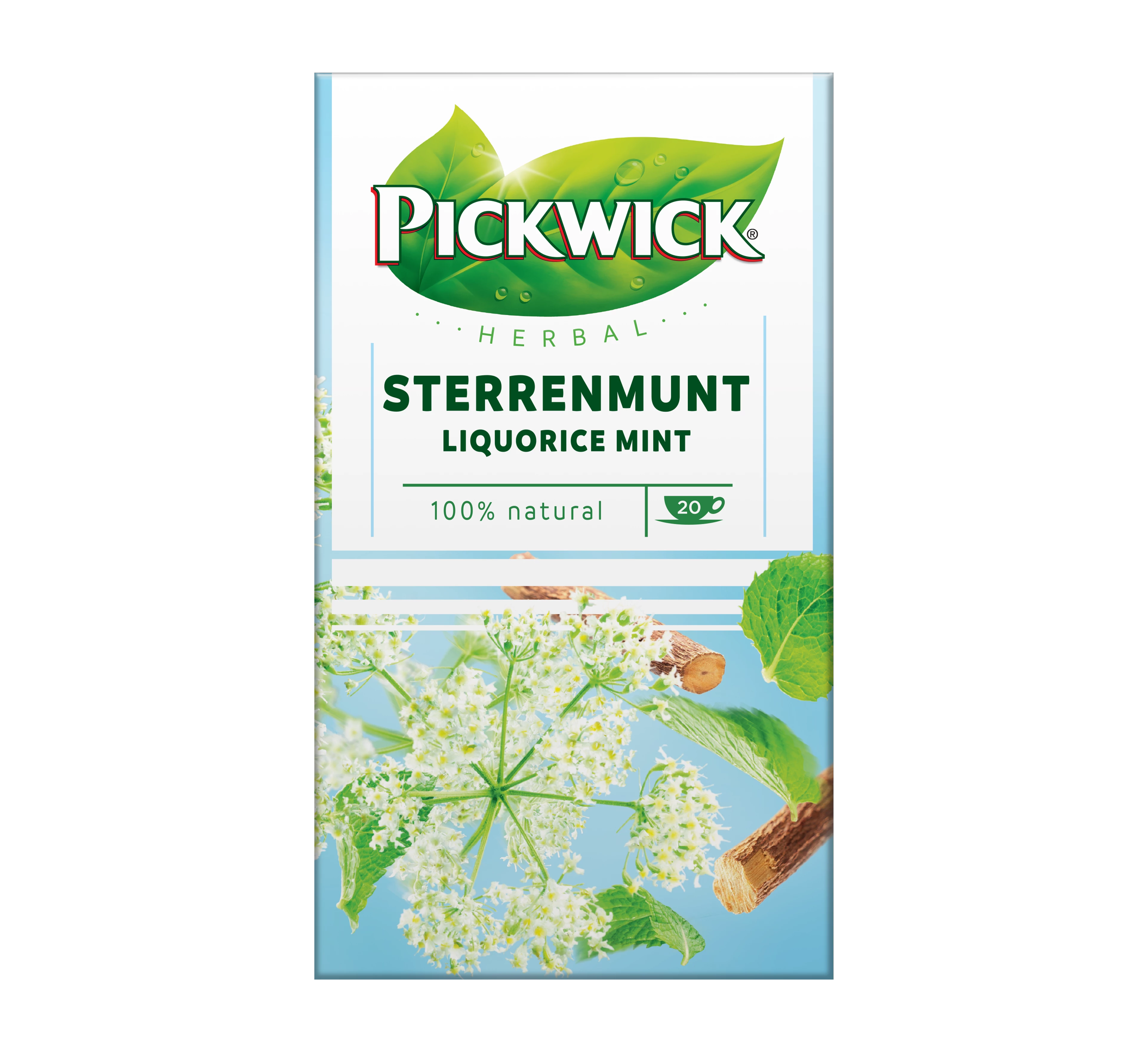 Pickwick sterrenmunt packshot visual