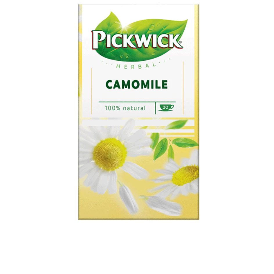 Herbal camomile packshot visual