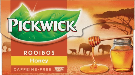 Rooibos honey packshot visual