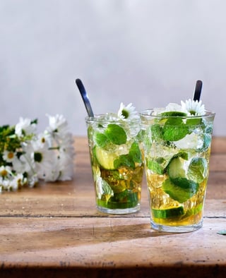 pickwick recept ijsthee munt