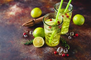 pickwick recept mocktail cranberry nojito
