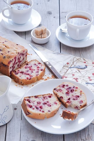 pickwick recept green tea cranberry cake